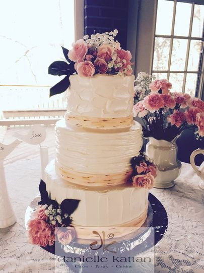 Wedding Cakes Winston Salem
 Danielle Kattan Cakes Wedding Cake Winston Salem NC