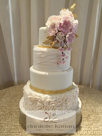 Wedding Cakes Winston Salem
 Danielle Kattan Cakes Wedding Cake Winston Salem NC