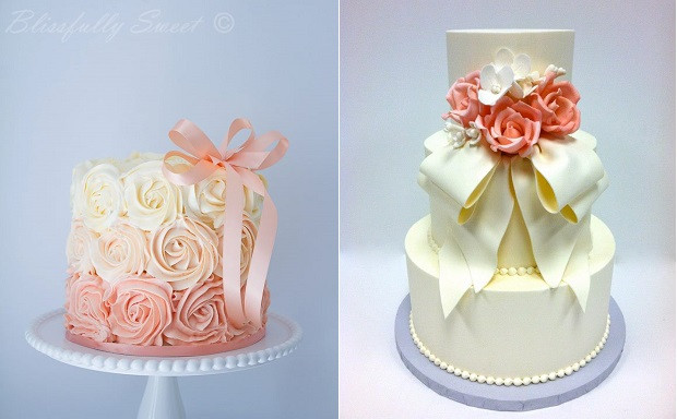 Wedding Cakes With Bow
 Wedding Cakes with Couture Bows – Cake Geek Magazine