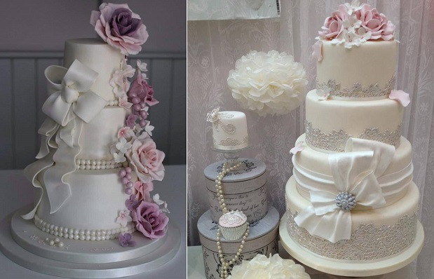 Wedding Cakes With Bows
 Wedding Cakes with Couture Bows – Cake Geek Magazine