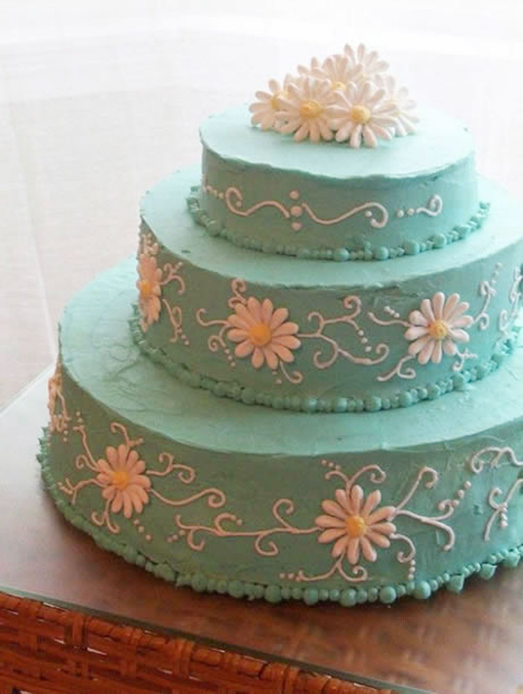 Wedding Cakes With Buttercream Frosting
 Blue Buttercream Icing For Wedding Cakes Wedding Cake