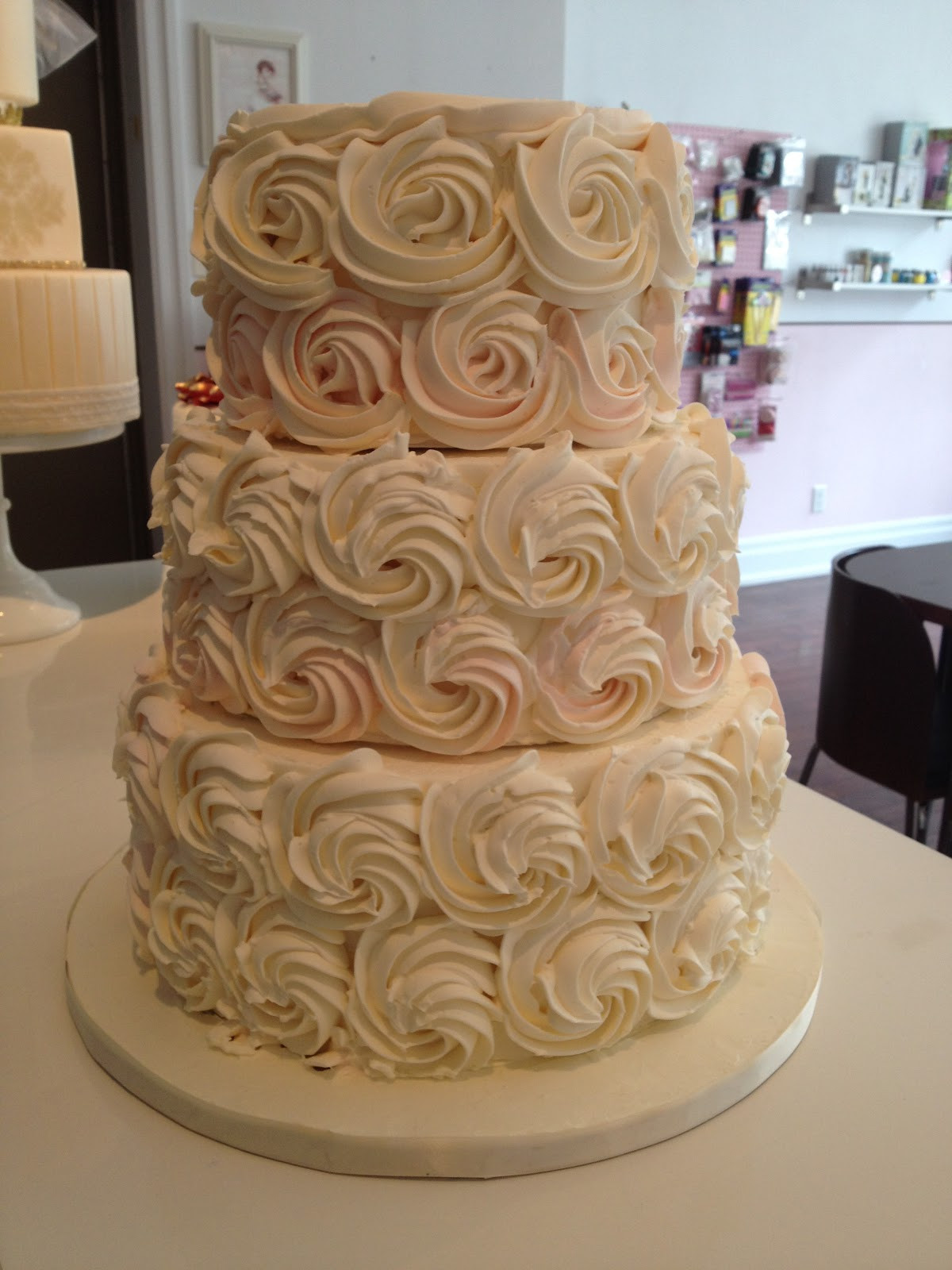 Wedding Cakes With Buttercream Frosting
 The Wedding Cake Shoppe Buttercream Cakes Have made a
