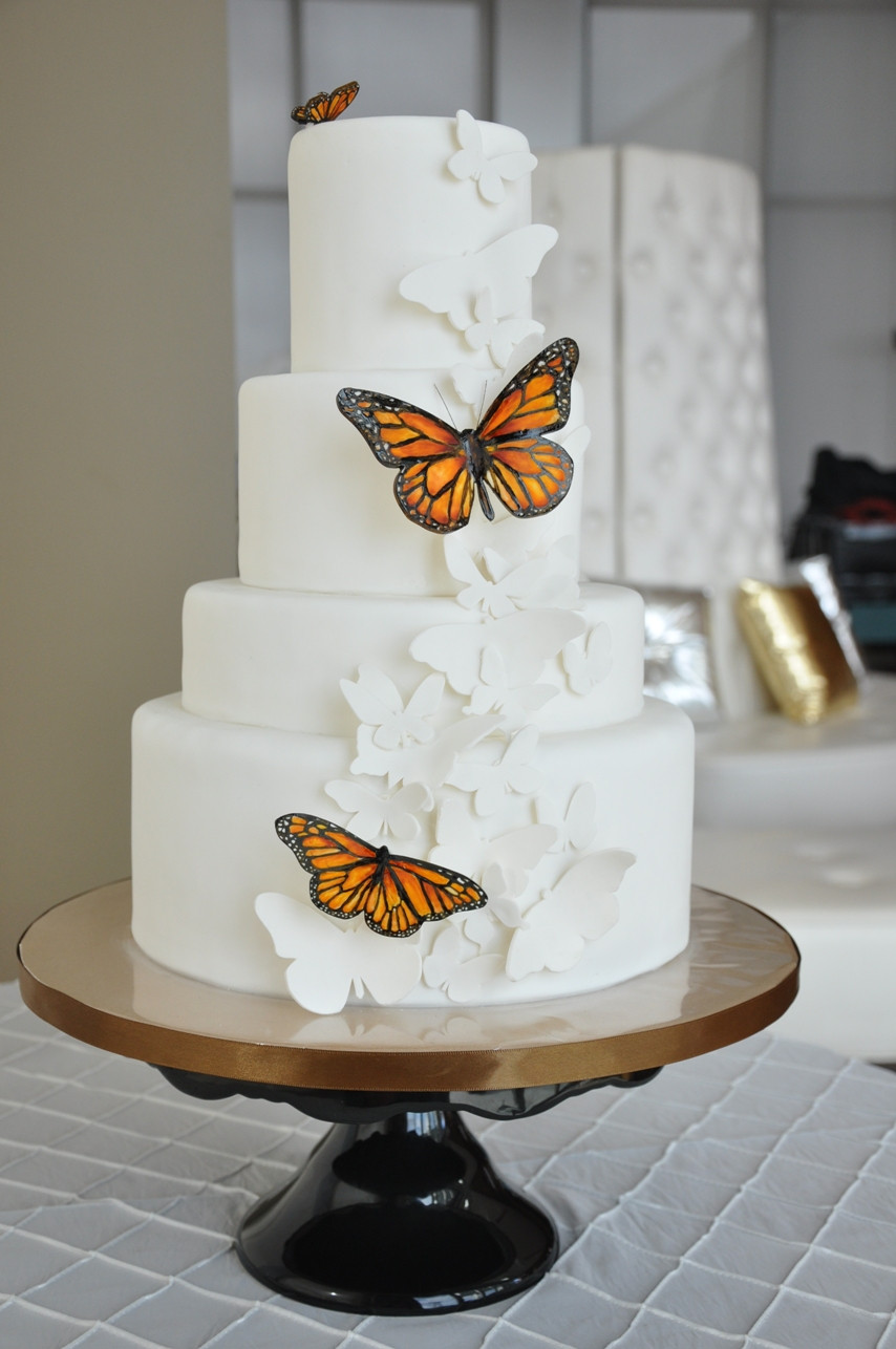 Wedding Cakes With Butterfly
 Wedding Cake Designs Wedding Cakes with butterfly Decoration
