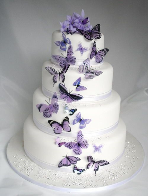 Wedding Cakes With Butterfly
 Butterfly Wedding Ideas That Will Make Your Heart Skip a Beat