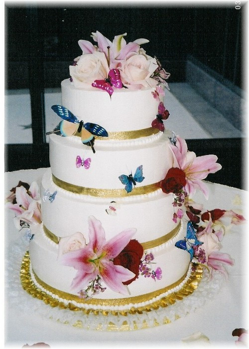 Wedding Cakes With Butterfly
 Wedding Cakes Butterfly Wedding Cake Decorations