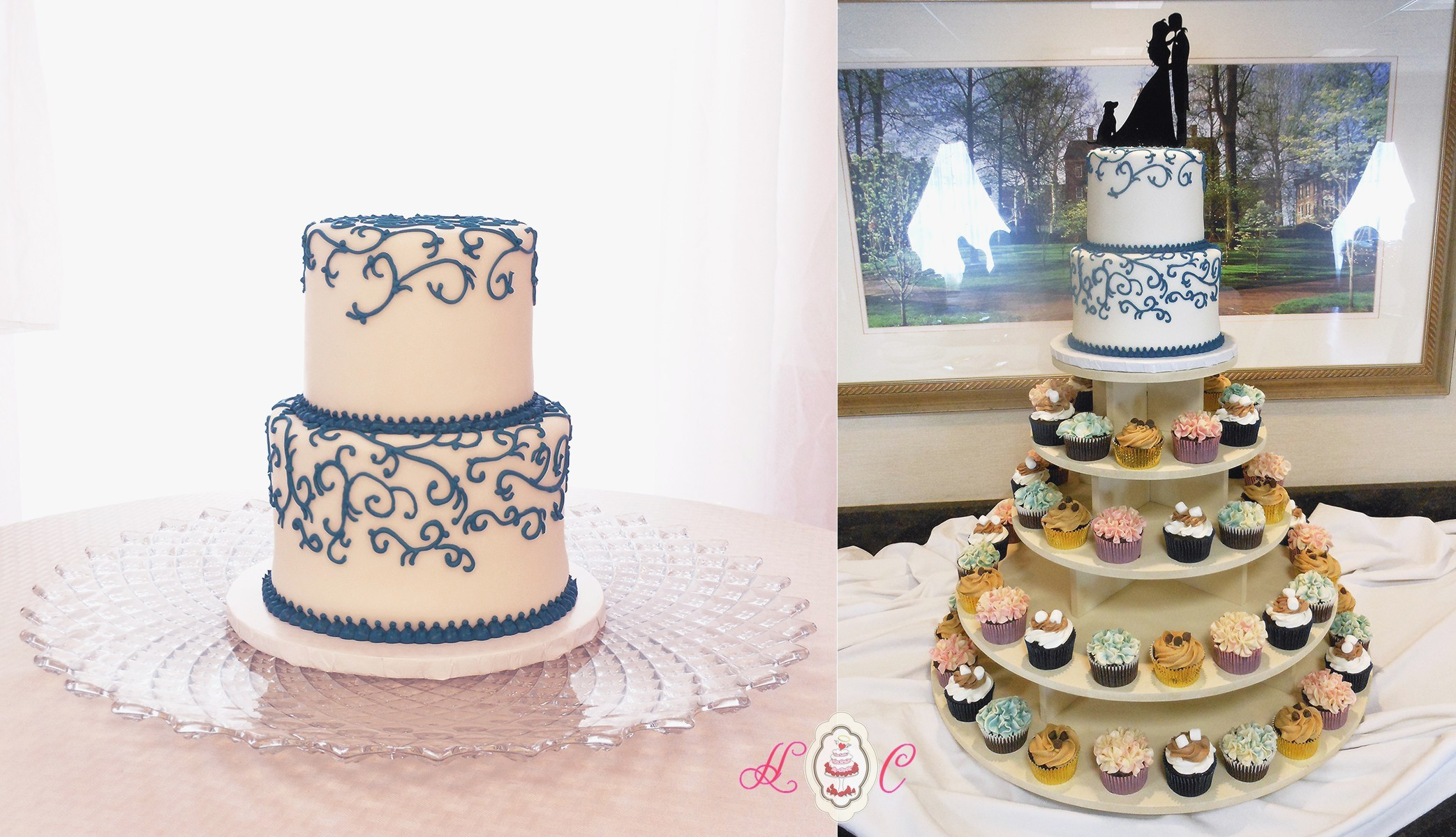 Wedding Cakes With Cupcakes Prices
 Elegant Average Price Wedding Cake