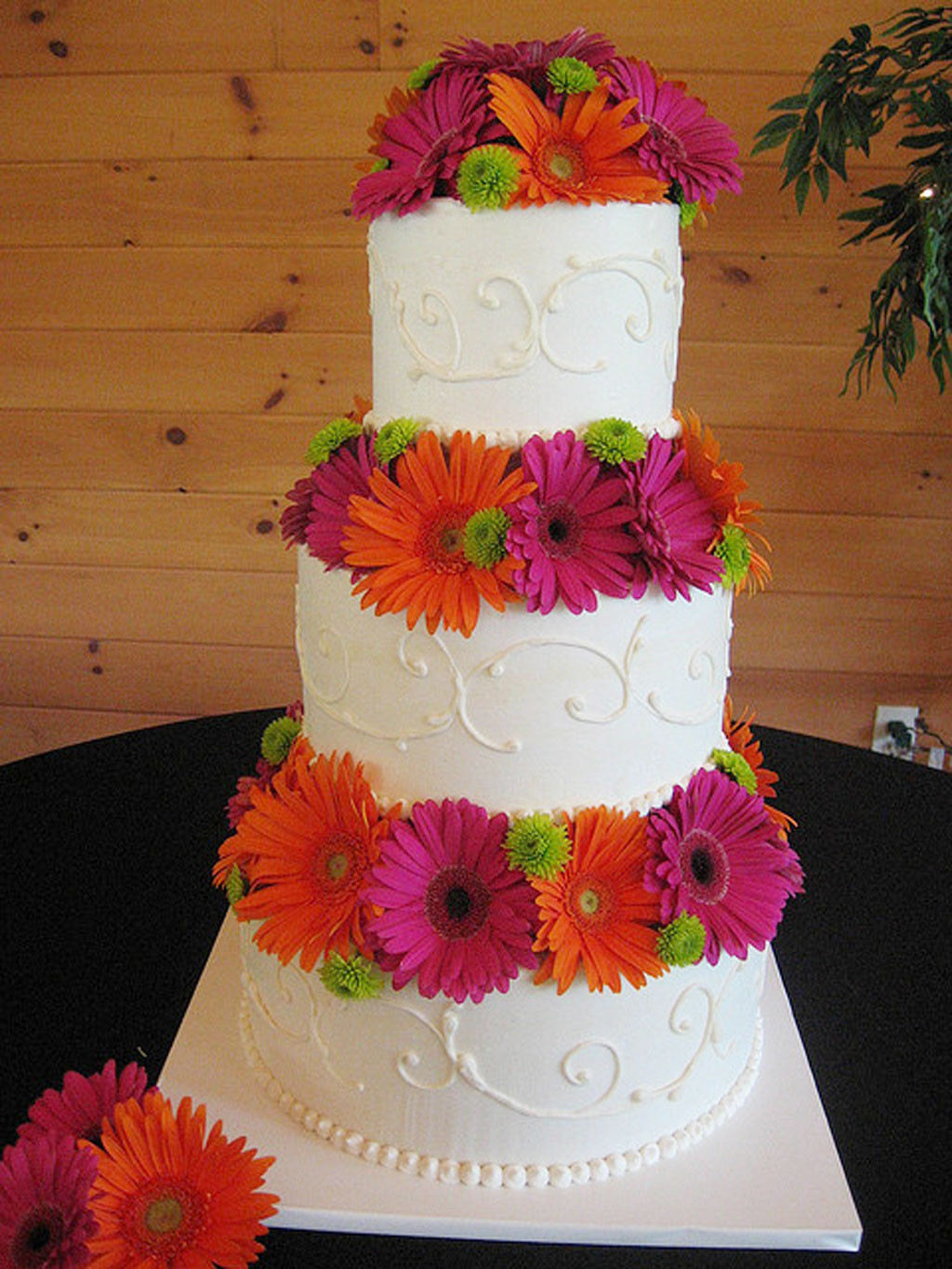Wedding Cakes With Daisies
 Gerber Daisy Wedding Cake Designs Wedding Cake Cake