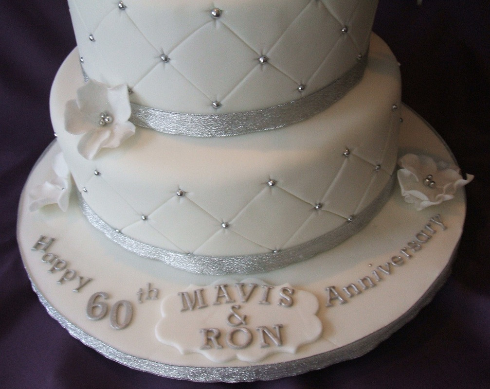 Wedding Cakes With Diamonds
 Anniversary wedding cakes Diamond Cakes of Bramhall