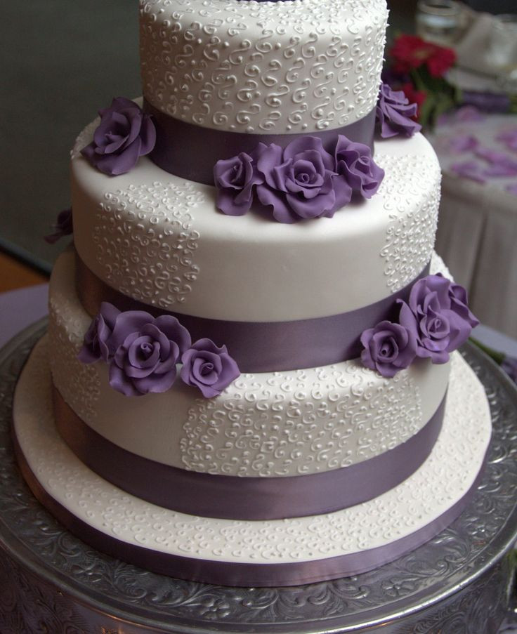 Wedding Cakes With Fondant
 Fondant Wedding Cakes Pinterest