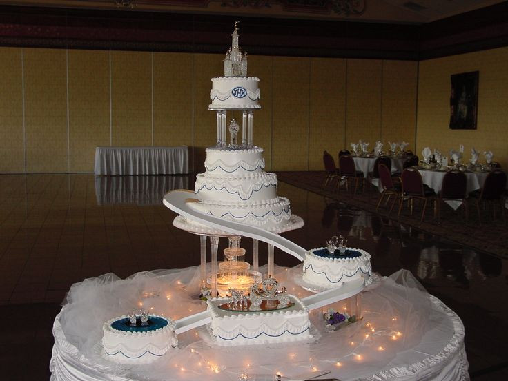 Wedding Cakes With Fountain And Stairs
 25 best images about Wedding Cakes with Fountains and