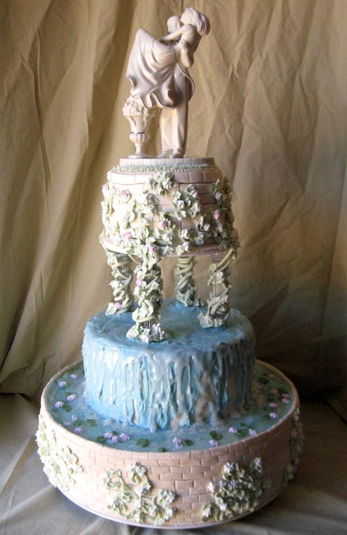 Wedding Cakes With Fountain
 Water Fountain Wedding Cakes Gallery