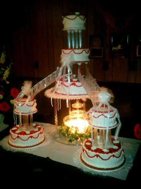 Wedding Cakes With Fountains And Bridges
 46 best QUINCEANERA CAKES images on Pinterest