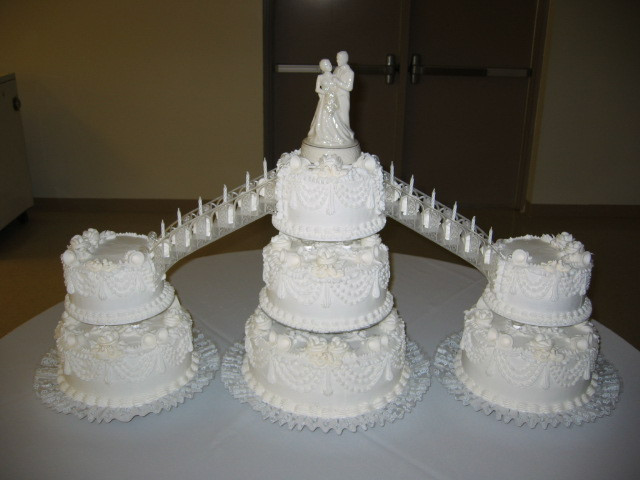 Wedding Cakes With Fountains And Bridges
 Bridge & Fountains Taylor s Bakery