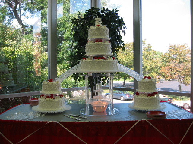 Wedding Cakes With Fountains And Bridges
 Bridge & Fountains Taylor s Bakery