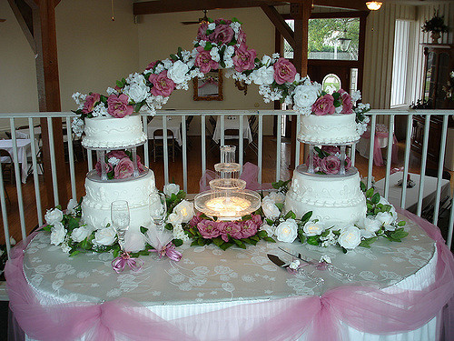 Wedding Cakes With Fountains And Bridges
 Wedding Cake with bridge and fountain