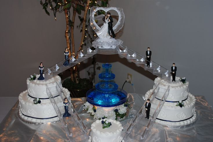Wedding Cakes With Fountains And Bridges
 Top 25 ideas about Wedding Cake on Pinterest