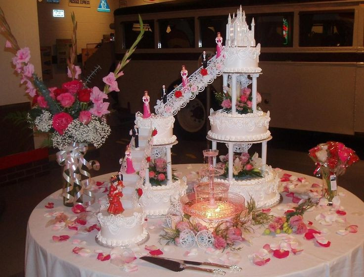 Wedding Cakes With Fountains And Stairs
 25 best images about Wedding Cakes with Fountains and