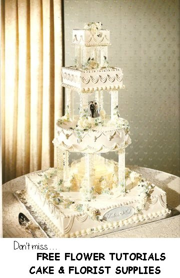Wedding Cakes With Fountains
 Fountain Wedding Cakes