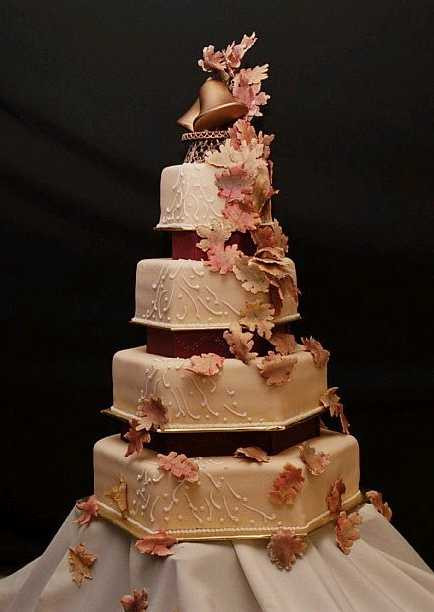 Wedding Cakes With Fountains
 Vanilla Cakes