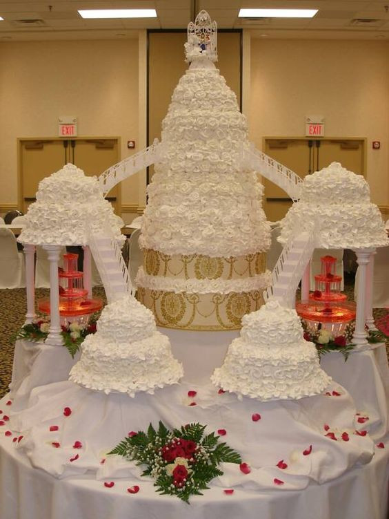 Wedding Cakes With Fountains
 Wedding Cakes With Fountains And Stairs