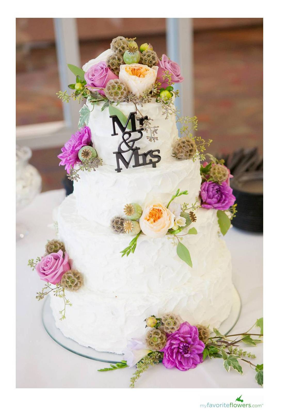 Wedding Cakes With Fresh Flowers
 Flower Advice Tips on putting fresh flowers on the