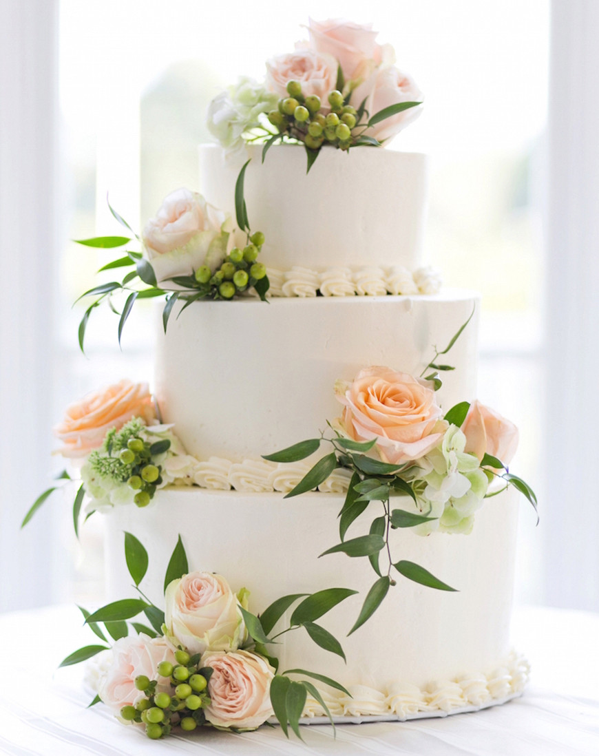 Wedding Cakes With Fresh Flowers
 How To Get That Glorious Garden Wedding Theme