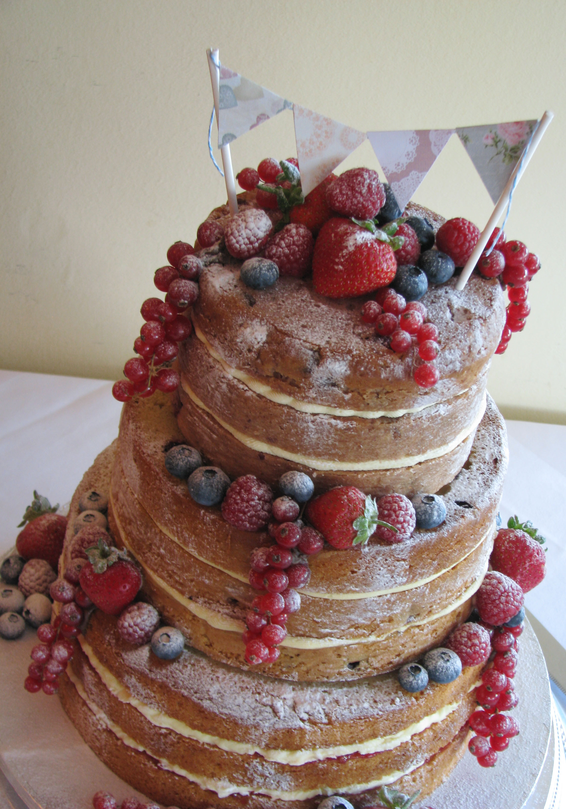 Wedding Cakes With Fruit
 Natural Weddings Natural Cakes