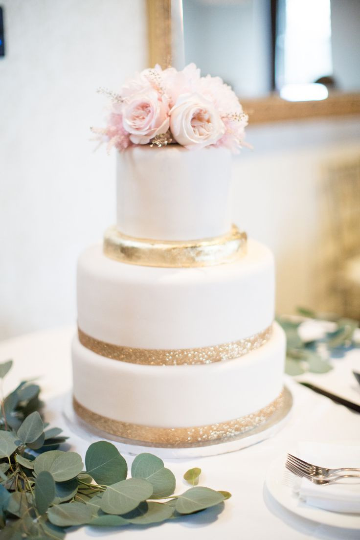 Wedding Cakes With Gold Accents
 wedding cakes with gold accents spark and shine your day