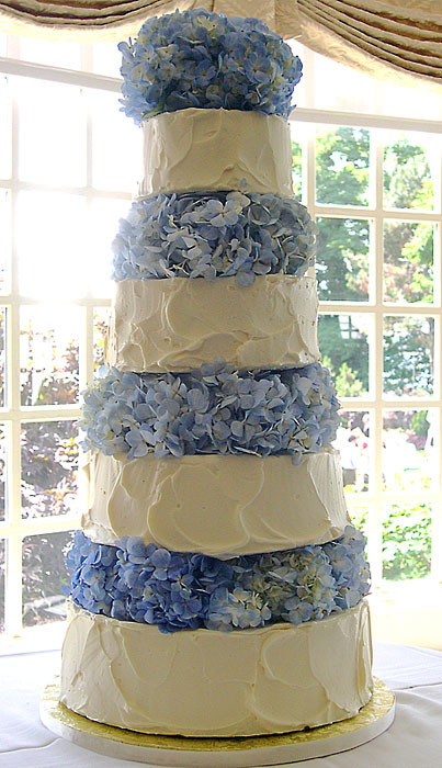 Wedding Cakes With Hydrangeas
 Wedding Cakes Blue Hydrangea Wedding Cake