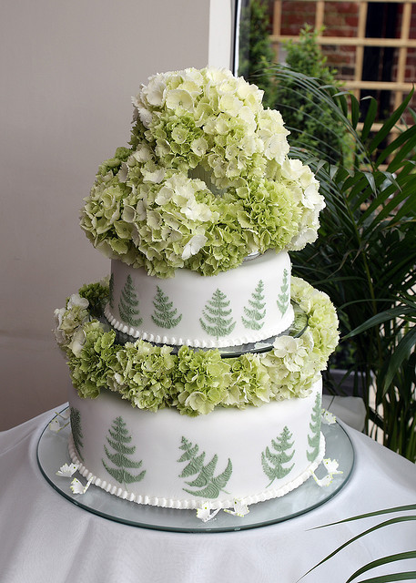 Wedding Cakes With Hydrangeas
 hydrangea wedding cakes
