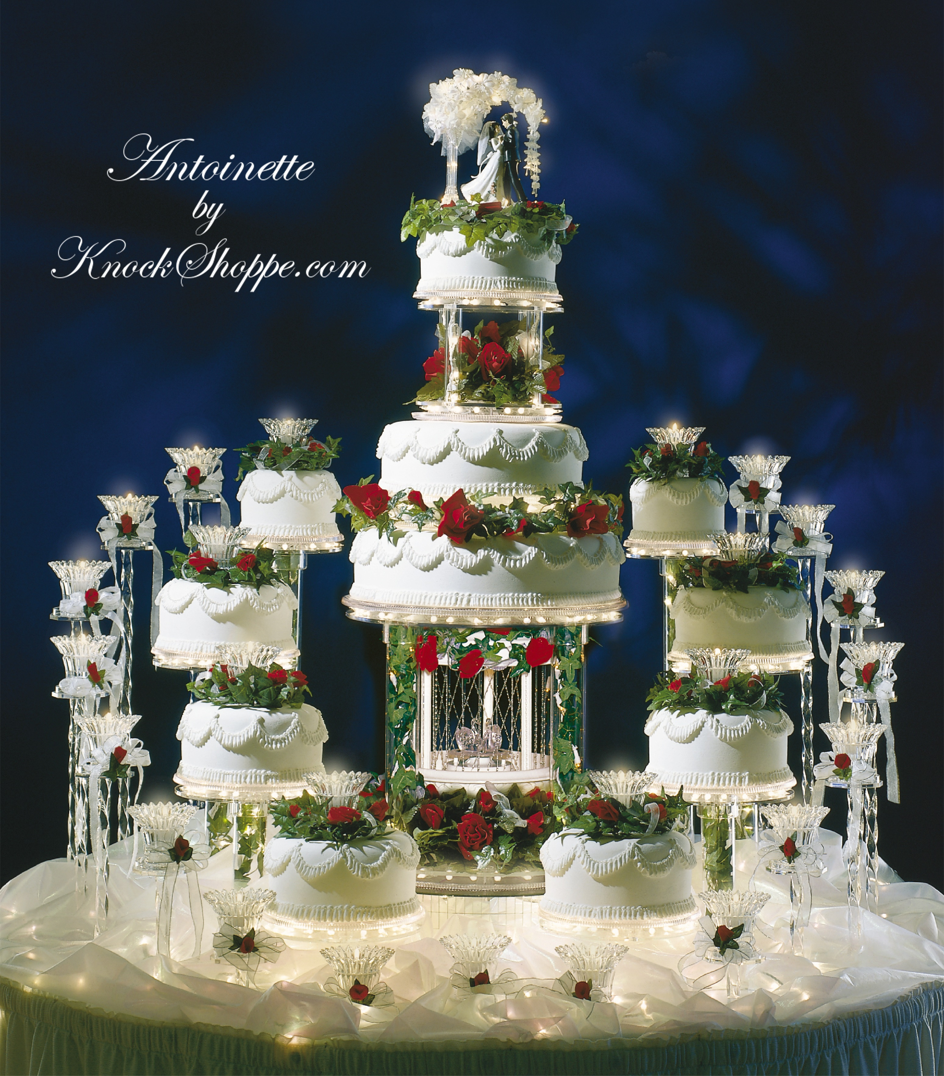 Wedding Cakes With Lights
 Wedding Cakes with Lights