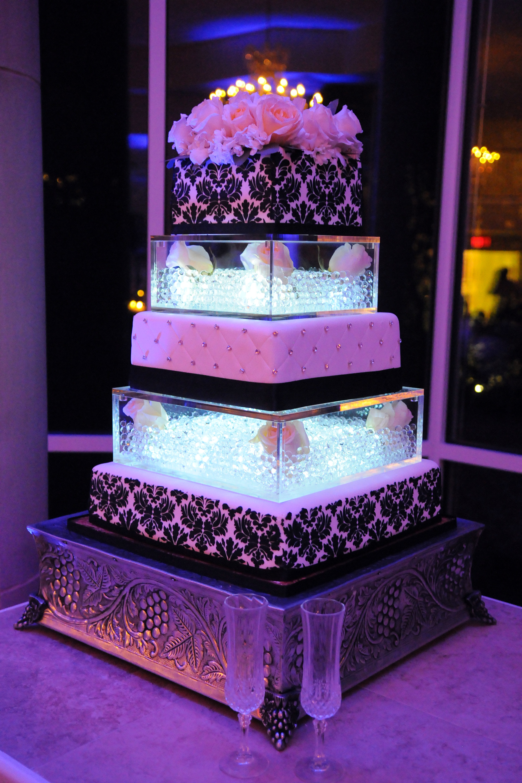 Wedding Cakes With Lights
 Wedding Cake
