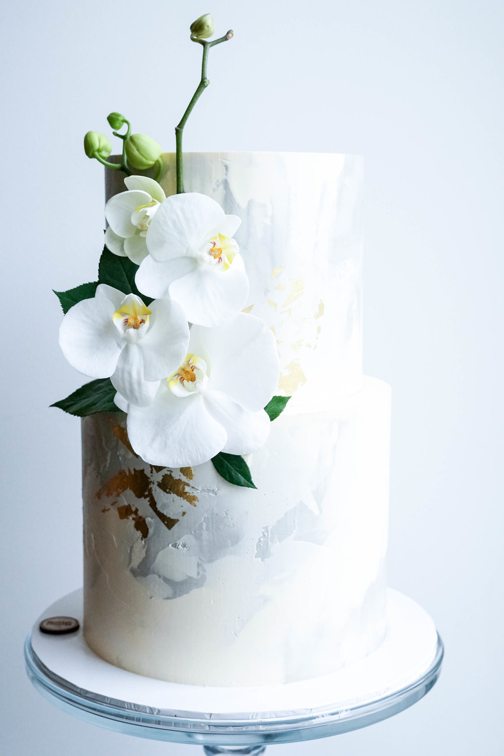 Wedding Cakes With Orchids
 Designer Wedding Cakes Melbourne — Don t Tell Charles