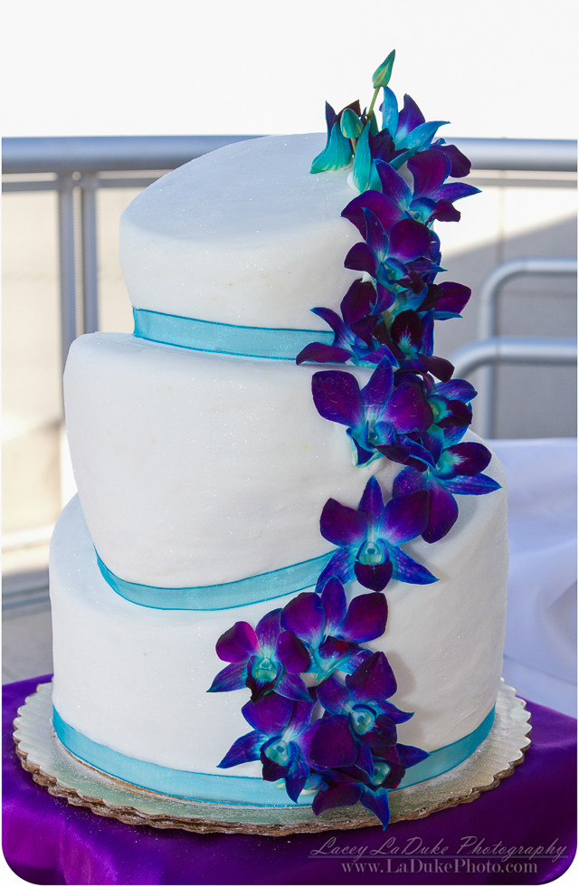Wedding Cakes With Orchids
 Let Them Eat Cake Creative Wedding Cakes