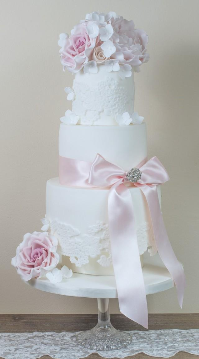 Wedding Cakes With Peonies
 Wedding Cakes Peony & Roses Wedding Cake Weddbook