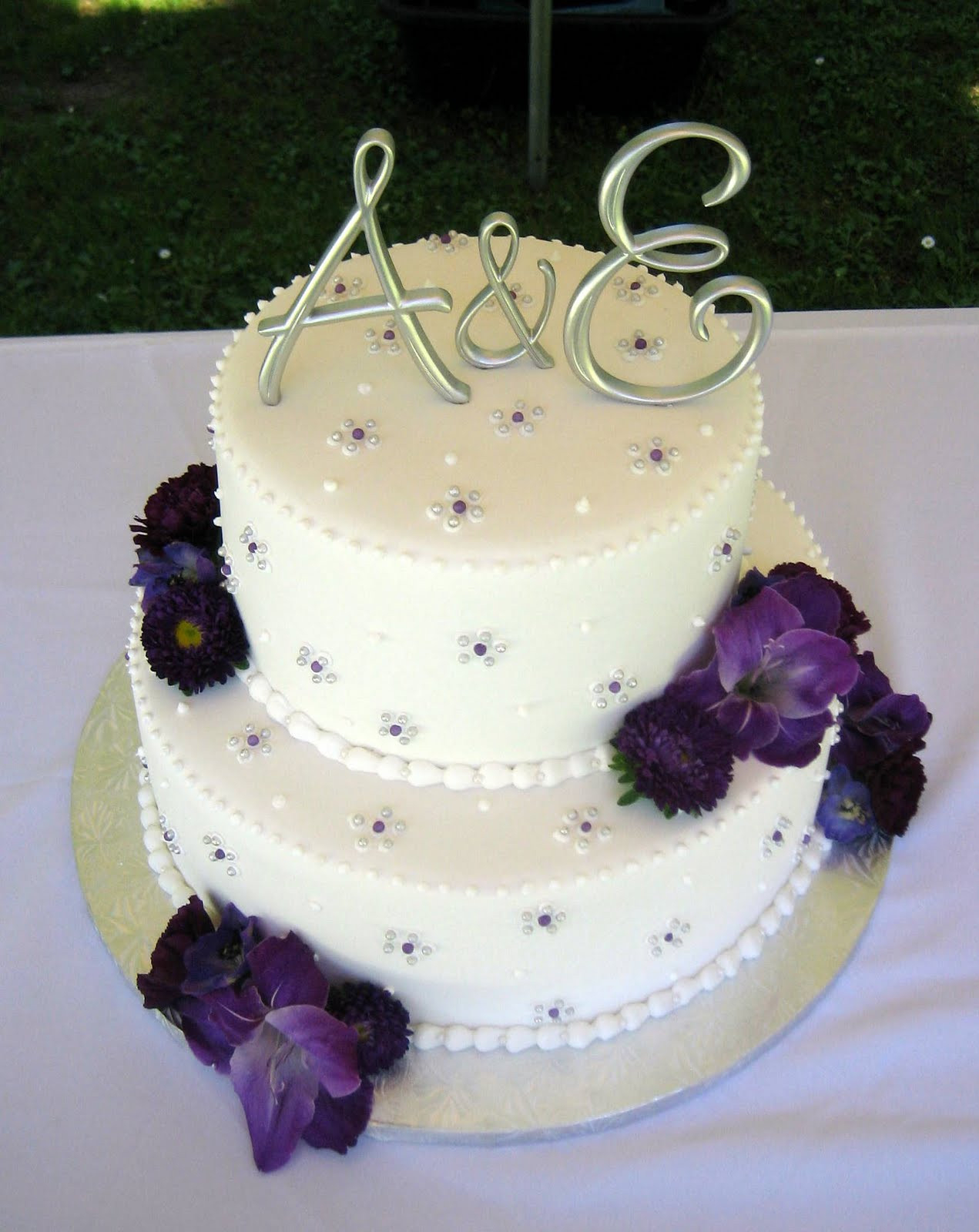Wedding Cakes With Purple
 24 Cute Ideas Purple Wedding Cakes