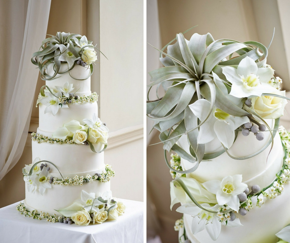Wedding Cakes With Real Flowers
 Wedding Cake Ideas with Real Flowers Interflora