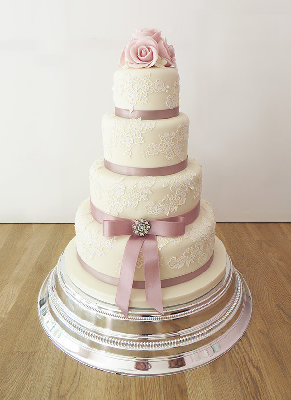 Wedding Cakes With Ribbons
 Vintage Style Archives The Cakery Leamington Spa