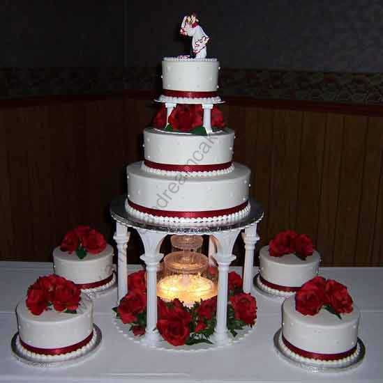 Wedding Cakes With Stairs
 wedding cakes with fountains