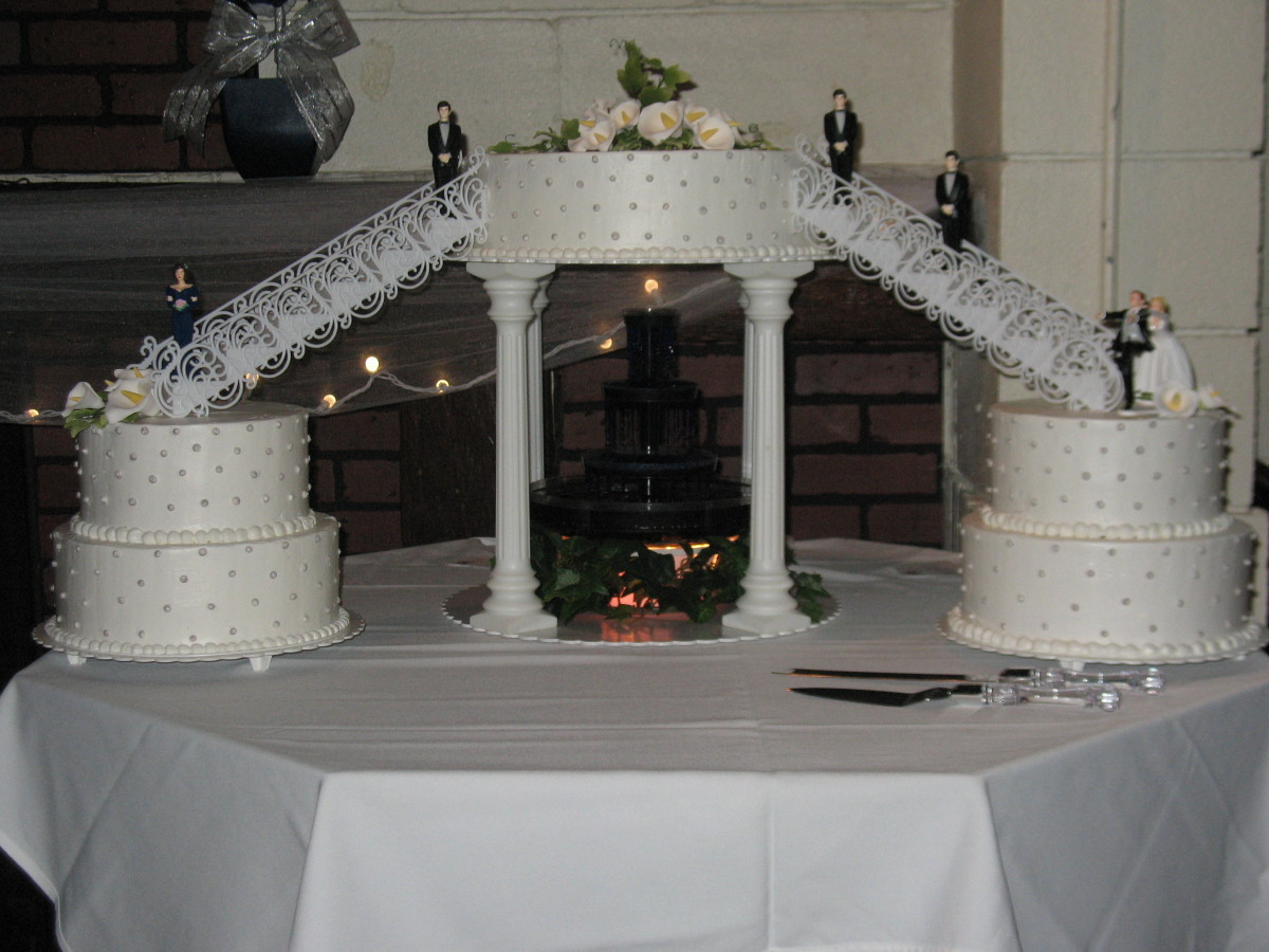 Wedding Cakes With Stairs And Fountains
 Gallery Grandma s Country Oven Bake Shoppe