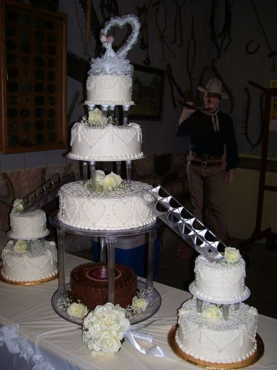 Wedding Cakes With Stairs
 Wedding cakes with fountains and stairs