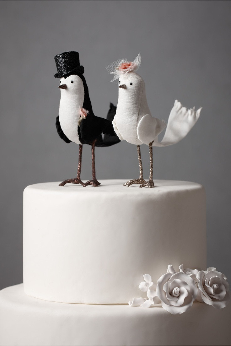 Wedding Cakes With Toppers
 DIY and customisable Wedding Cake Toppers Chic Vintage