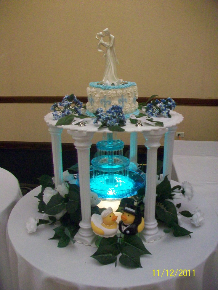 Wedding Cakes With Water Fountain
 Wedding cake water fountain idea in 2017