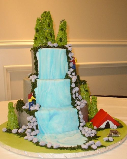 Wedding Cakes With Waterfalls
 69 best wedding cakes images on Pinterest