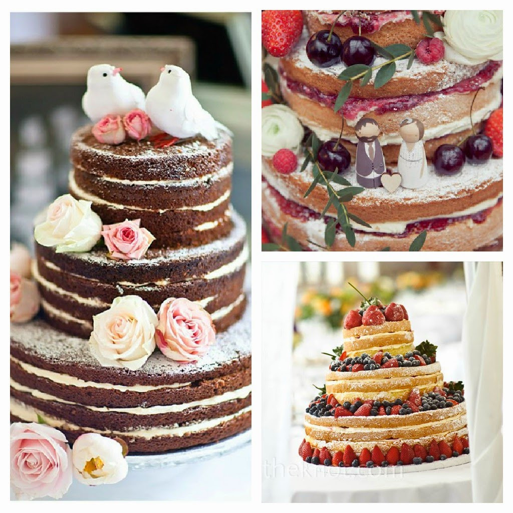 Wedding Cakes Without Frosting
 Dulcitas junio 2014