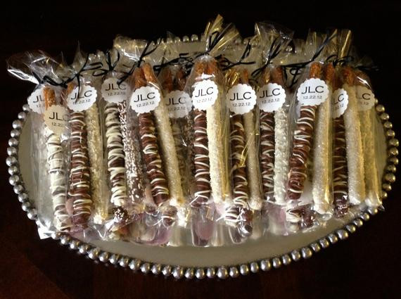 Wedding Chocolate Covered Pretzels
 Items similar to Wedding Bridal Shower Hotel Bag