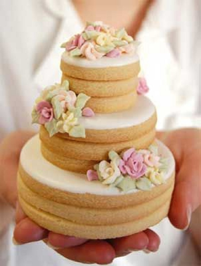 Wedding Cookie Cakes
 Tuesday Trends Let Them not Eat Cake The Dandelion