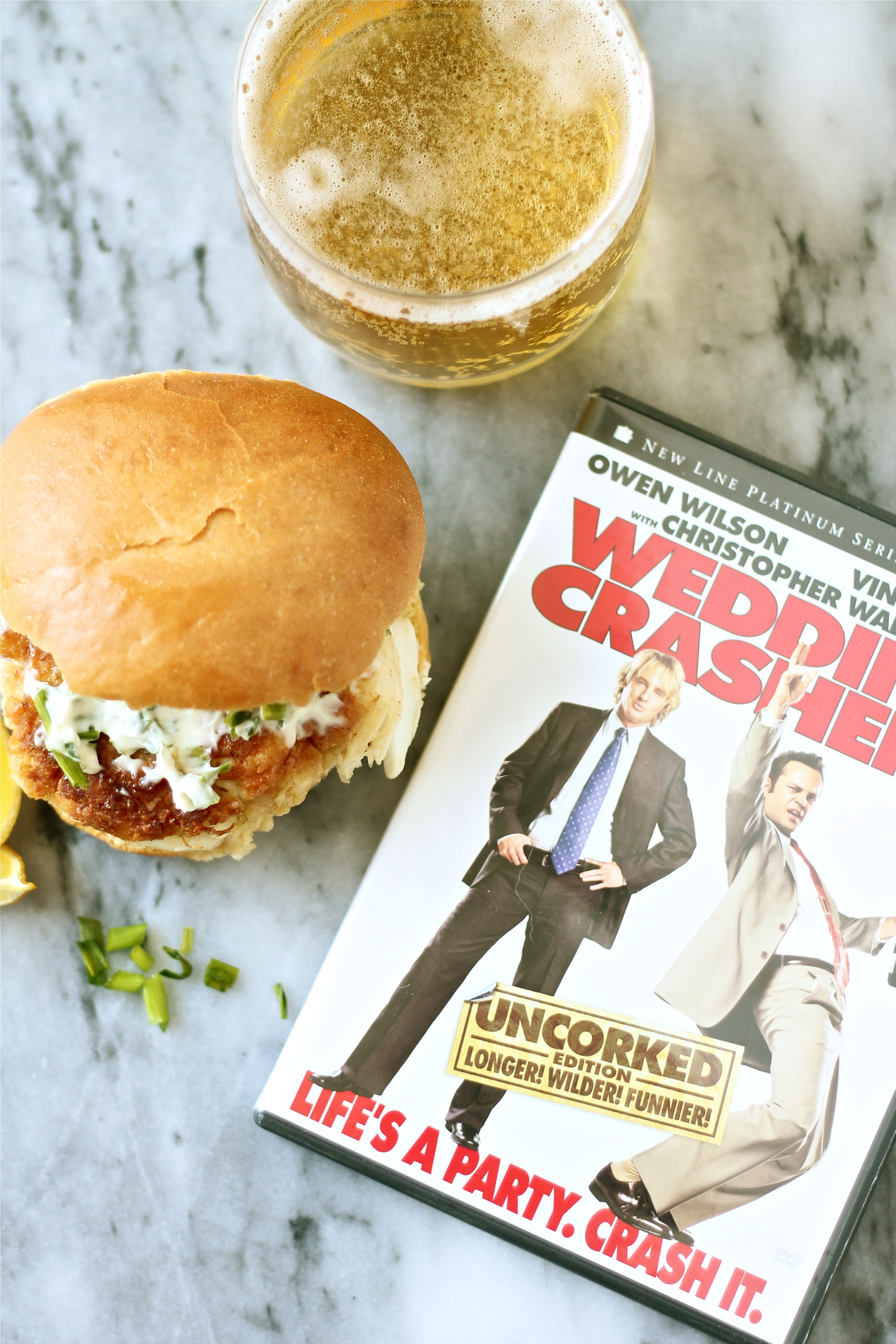 Wedding Crashers Crab Cakes
 Dinner in the Movie Wedding Crashers