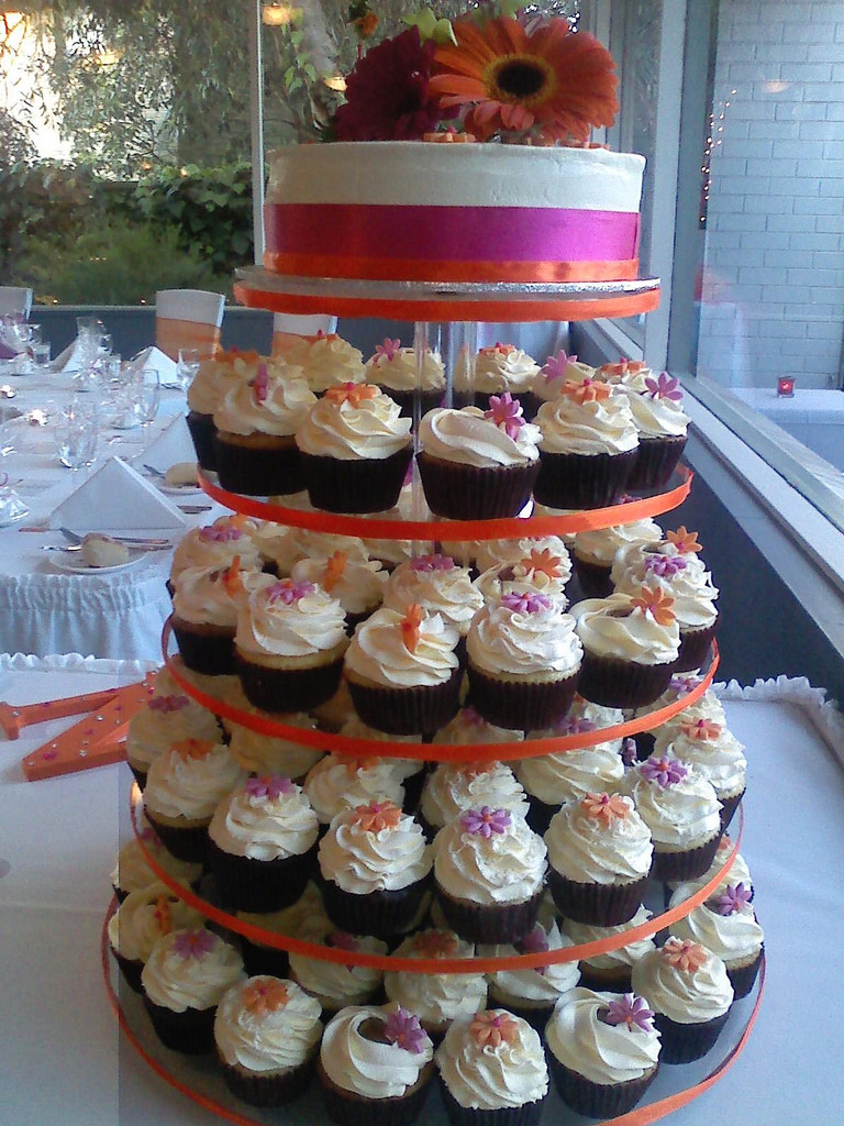 Wedding Cup Cakes Designs
 Cupcakes as Wedding Cake Have your Dream Wedding