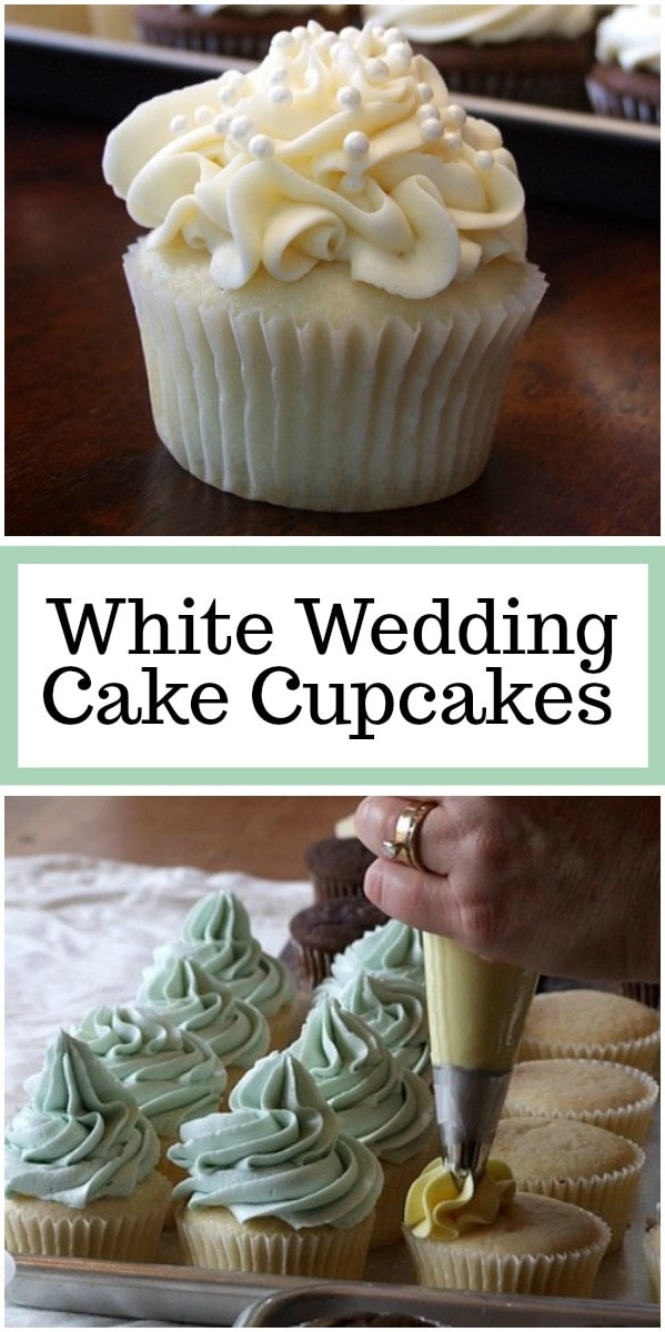 Wedding Cup Cakes Recipes
 White Wedding Cake Cupcakes Recipe Girl